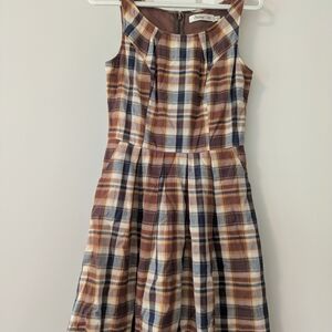 Sunny Girl Modcloth Plaid Dress